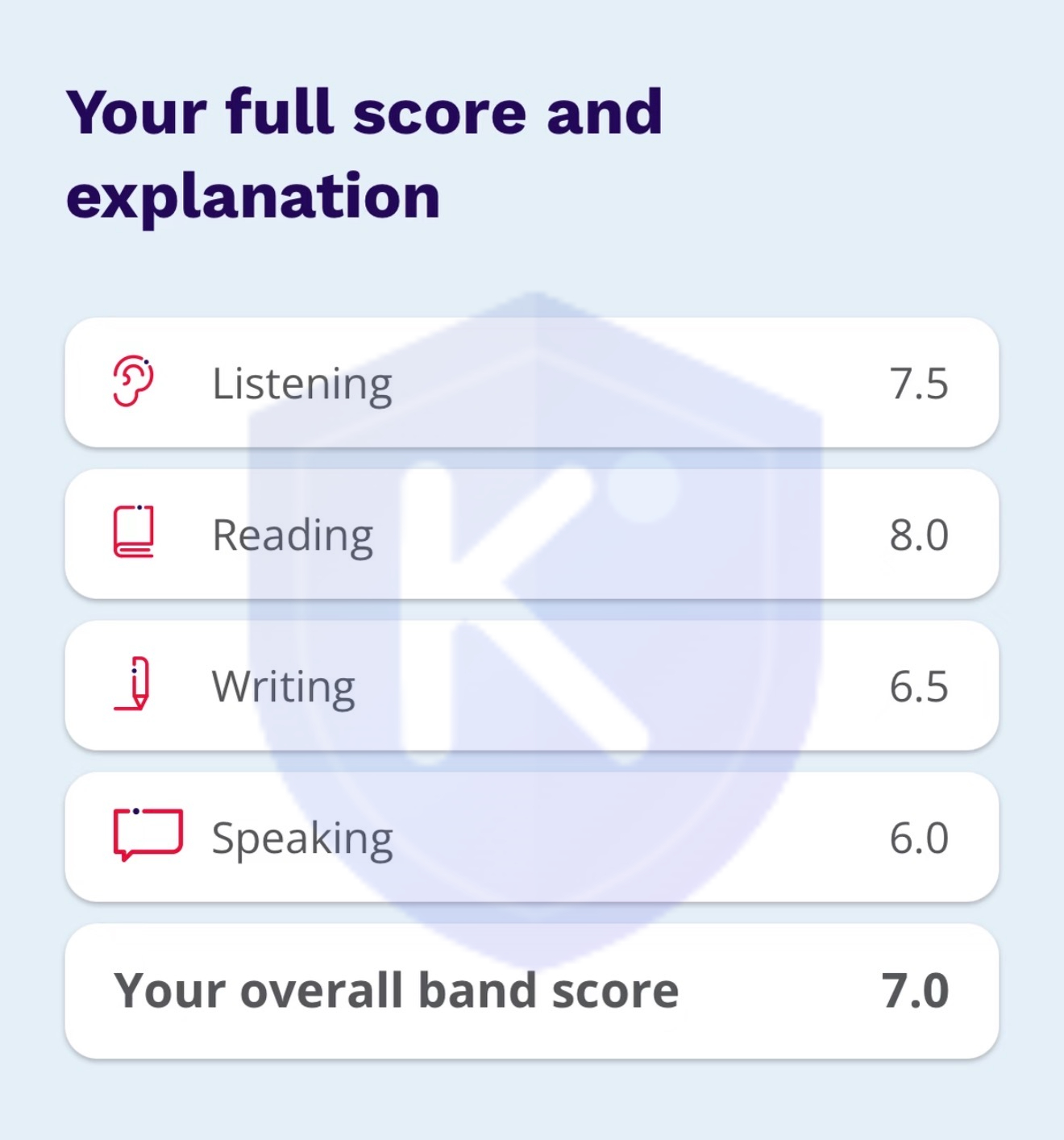 IELTS 7.0