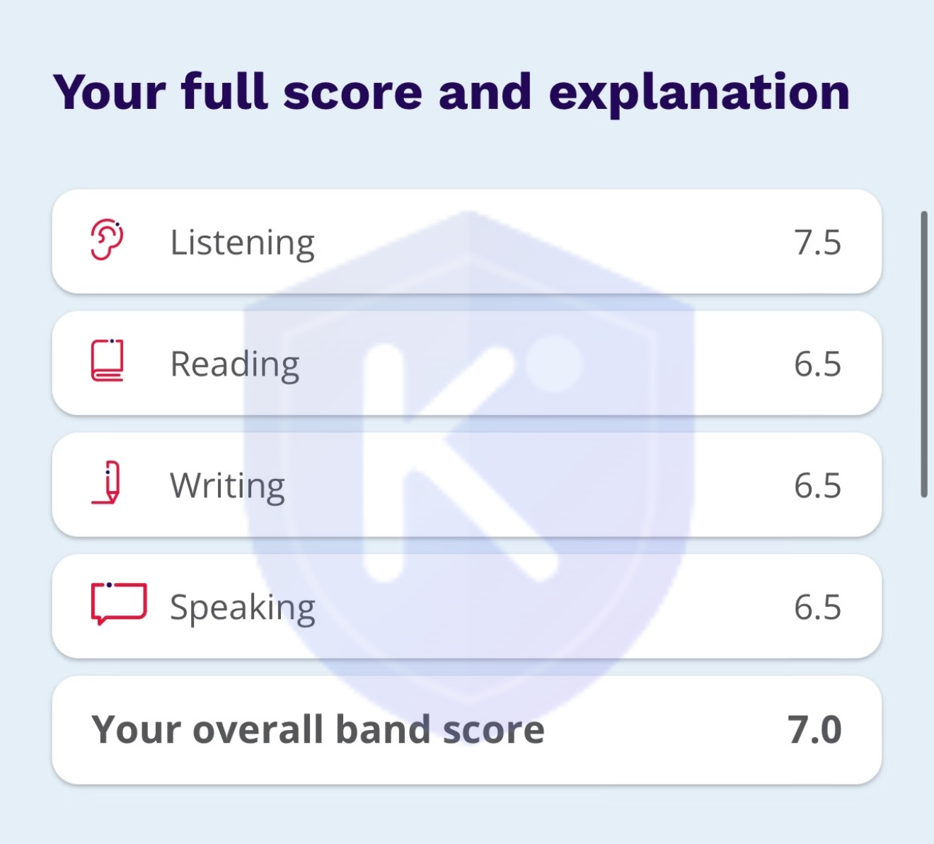 IELTS 7.0