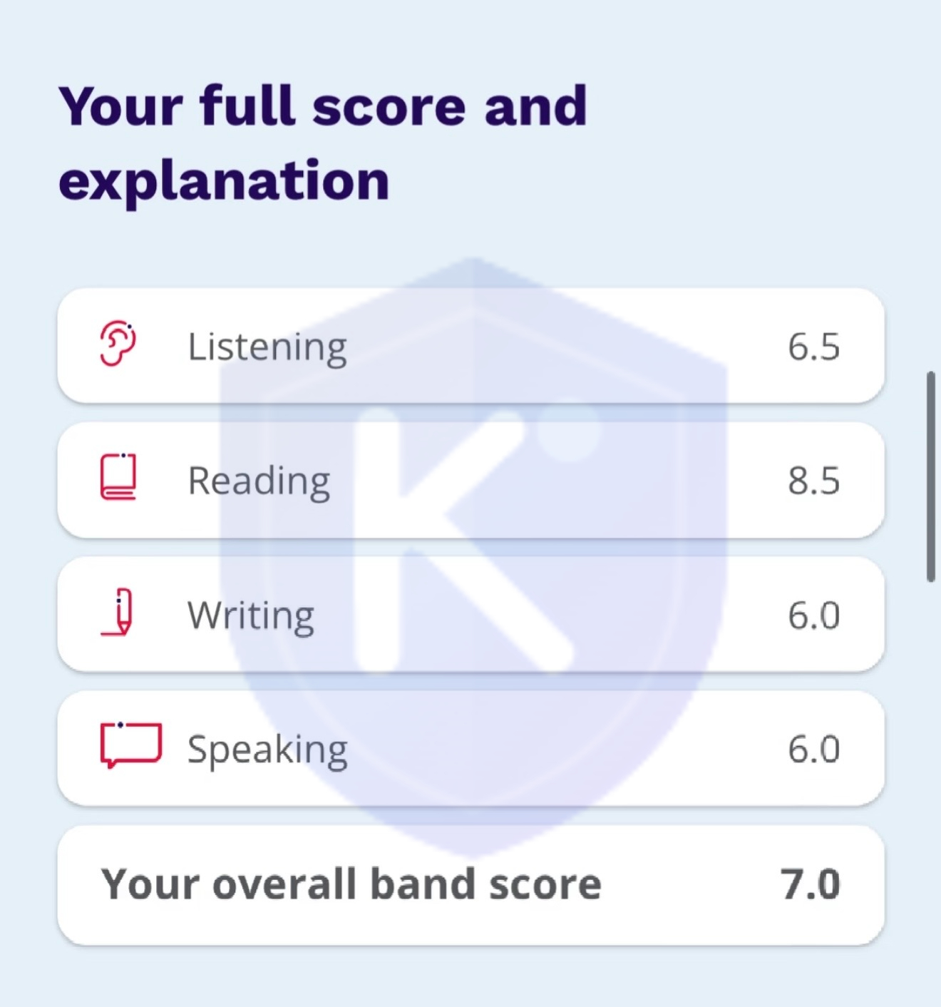 IELTS 7.0